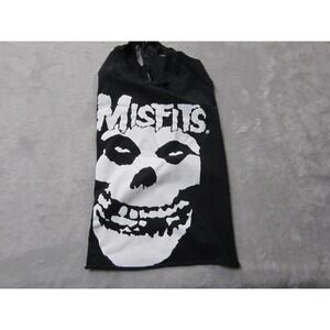 Vintage Misfits Shirt Mens Medium Black Cut Sleeve Skull Graphic Punk Band Tee